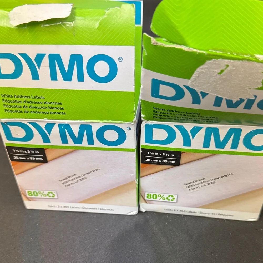 DYMO Authentic LW White Mailing Address Labels, DYMO Labels for LabelWriter sets